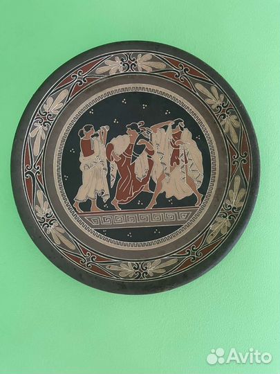 Декоративные тарелки. Древняя Греция
