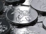 Инвестиционные монеты Георгий Победоносец,серебро