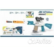 Автомат с мягкими пулями и вылетающими гильзами KB