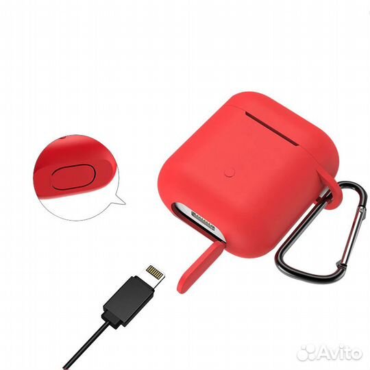 Силиконовый чехол для AirPods