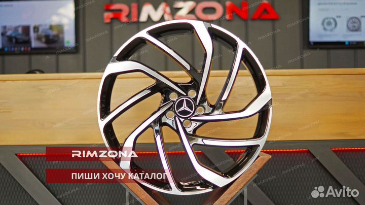 Кованые диски R22 на Mercedes E-Class