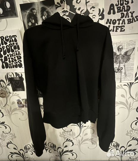 Худи женское укороченное