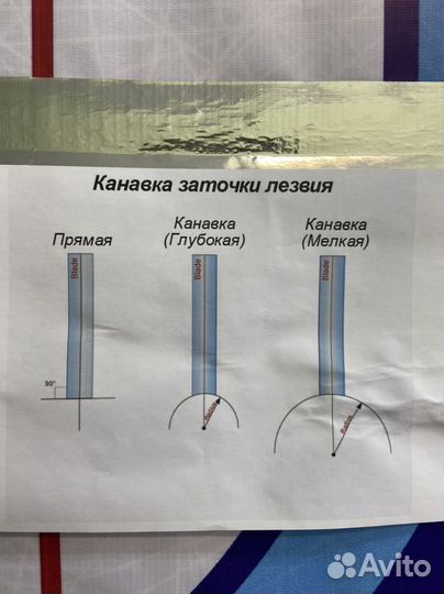 Заточка хоккейных, фигурных коньков