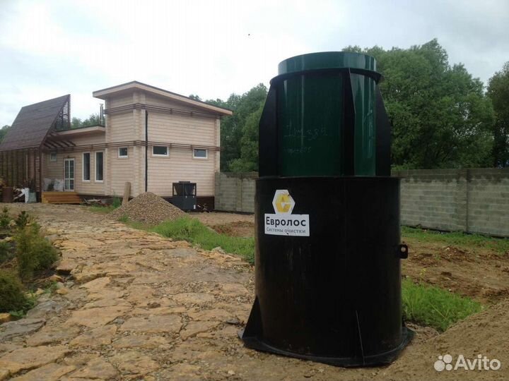 Установка септика Био септика под ключ