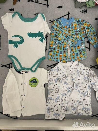 Пакет вещей на мальчика с 0 до 1.6