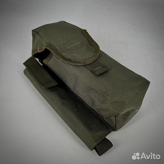 Подсумок для 2-х магазинов ак+роп левый, олива