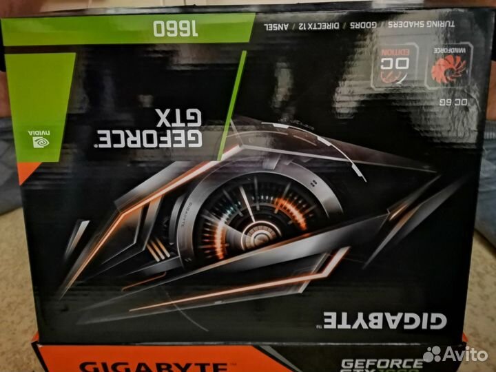 Видеокарта gigabyte GeForce gtx 1660 6gb
