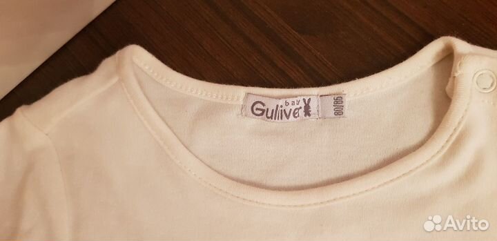 Футболка Gulliver baby с рыбкой р.80-86