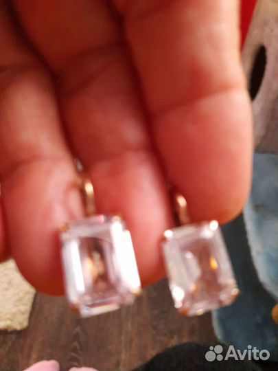 Серебряные серьги