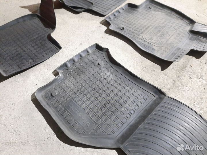 Skoda octavia а7 Коврики салона