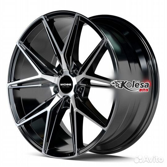 2W Wheels MC 306 8j-18 5*114,3 ET40 d67,1 Black Machined (BP)