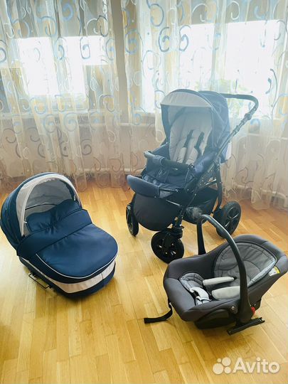 Детская коляска - трансформер 3 в 1