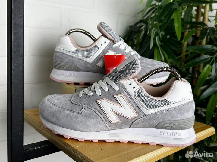 Кроссовки мужские New Balance 574 36-41 серые