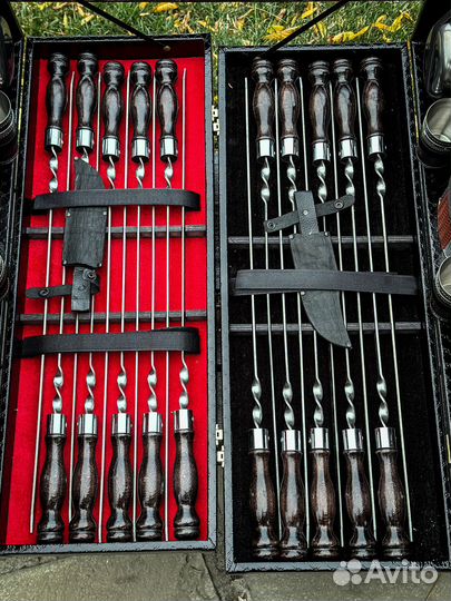 Шашлычный набор с гравировкой