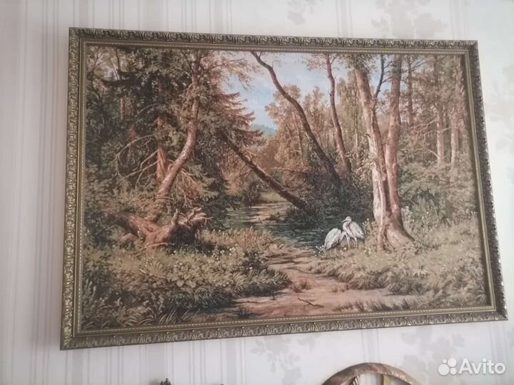 Картина гобелен в раме