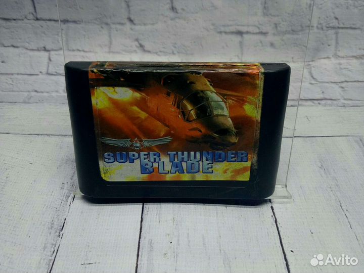 Картридж Super thunder blade - Игры sega