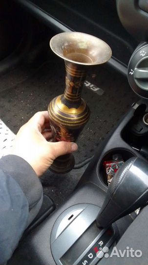 Ваза СССР бронзовая