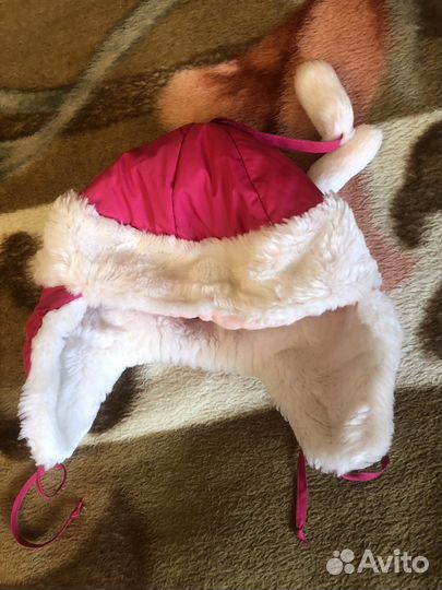 Шапка зимняя для девочки 5-6 лет