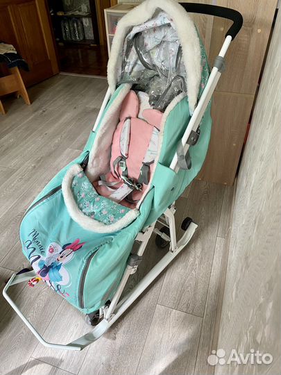 Санки-коляска