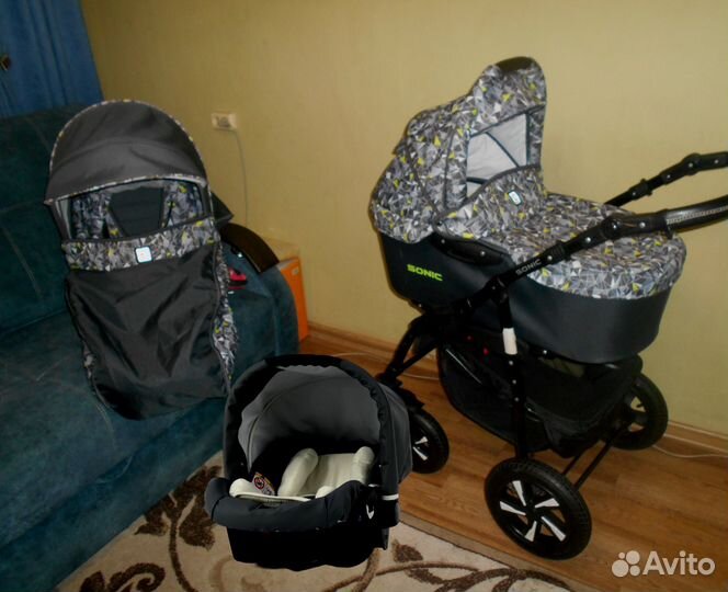 Коляска verdi 3 в 1(помогу с доставкой)