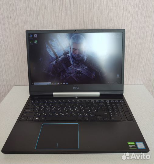 Игровой ноутбук Dell,GTX 1650,i5-9300,8Gb,ssd 512