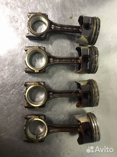 Шатун+поршень G4EC Hyundai Accent STD 1.5 dohc