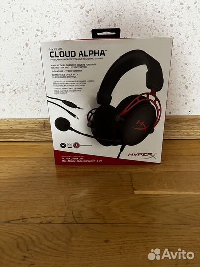 Наушники hyperx cloud alpha