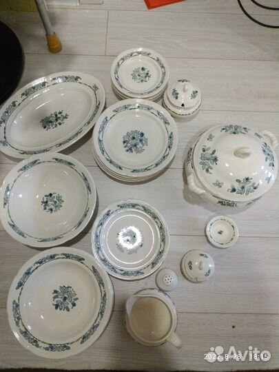 Столовый сервиз зик Конаково 28 предметов