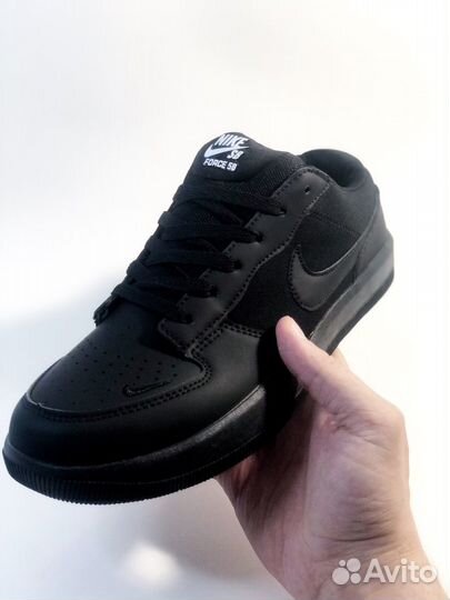 Кроссовки мужские Nike Air Force SB 58' black