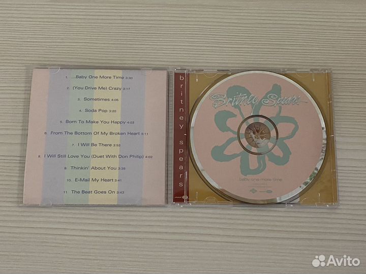Britney Spears Baby One more time cd