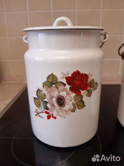 Бидон эмалированный