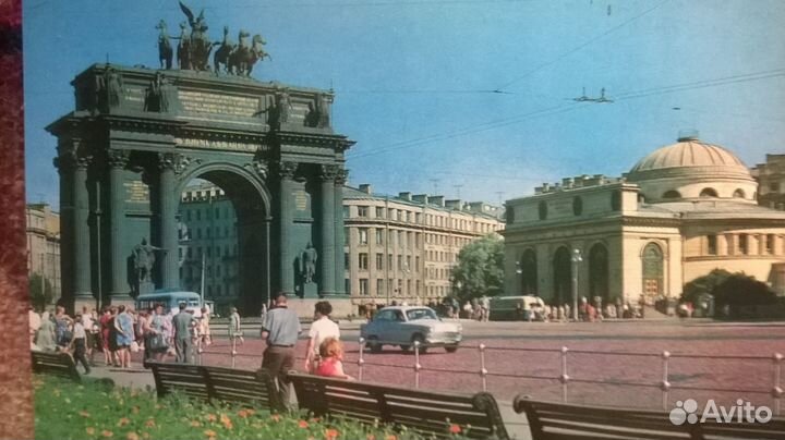 Города СССР : Ленинград 1970 г. полный набор 15 шт