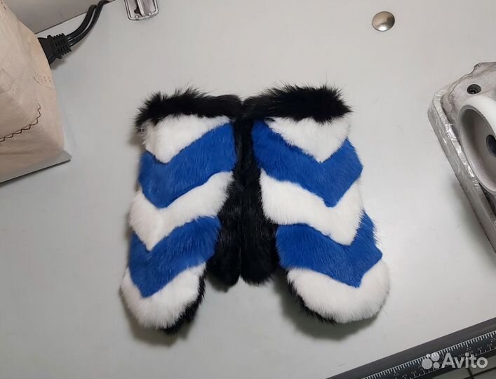 Варежки из кролика