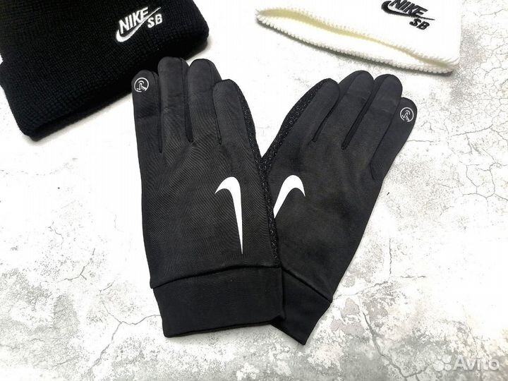 Перчатки зимние nike