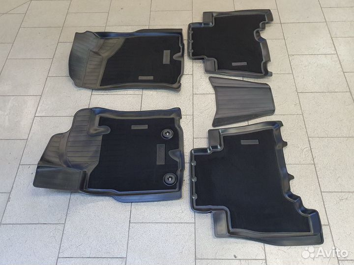 Коврики 3D Lux салон Toyota Land Cruiser Prado 150