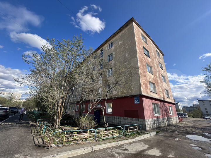 1-к. квартира, 30 м², 4/5 эт.