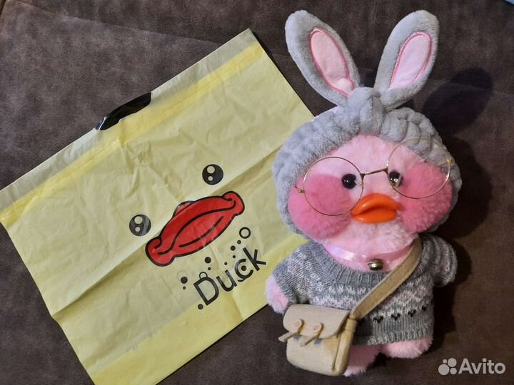 Игрушка Уточка Lalafanfan 30см