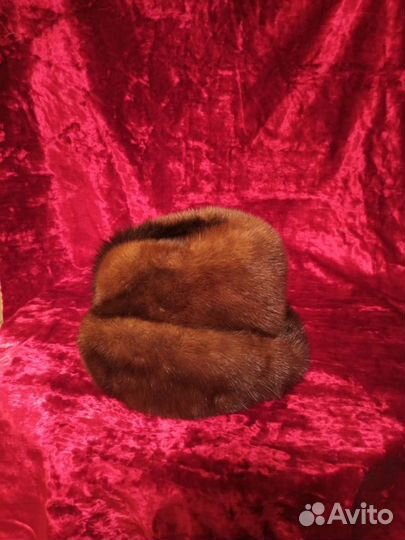 Шапка норковая женская