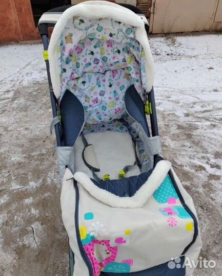 Коляска санки Nika kids нд7-2 2017