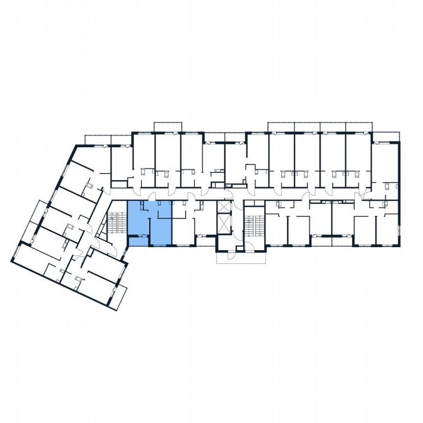 1-к. квартира, 30,8 м², 12/12 эт.