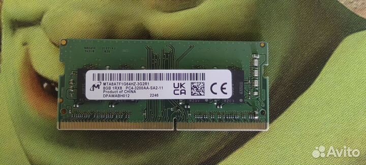 Оперативная память ddr4 3200 16gb samsung