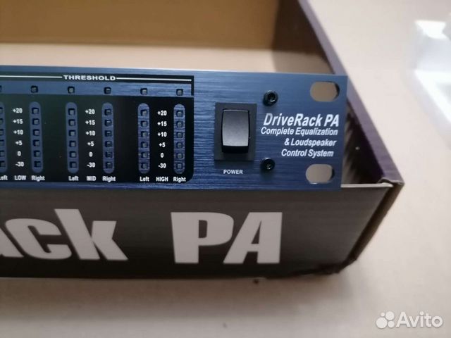 Новый процессор DBX DriveRack PA объявление продам