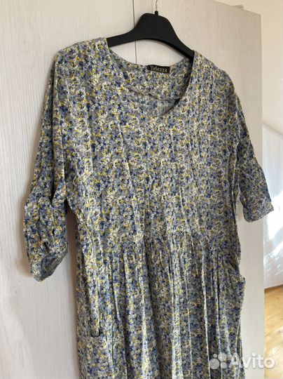 Платье мягкое натуральное