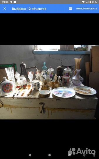 Сувениры и безделушки времён СССР