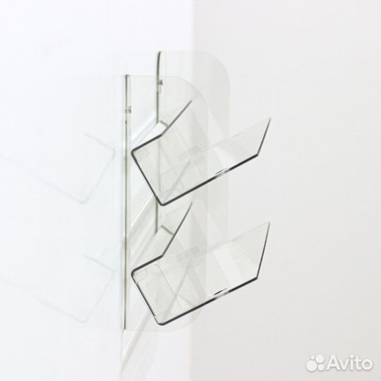 Полка для гель лаков на стену наклонная 308х190х97