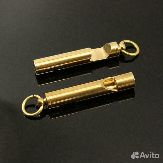 Свисток латунный