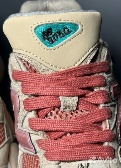 Кроссовки New Balance 9060 Cookie Pink Люкс