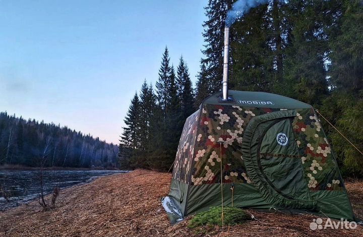 Походная мобильная баня в аренду