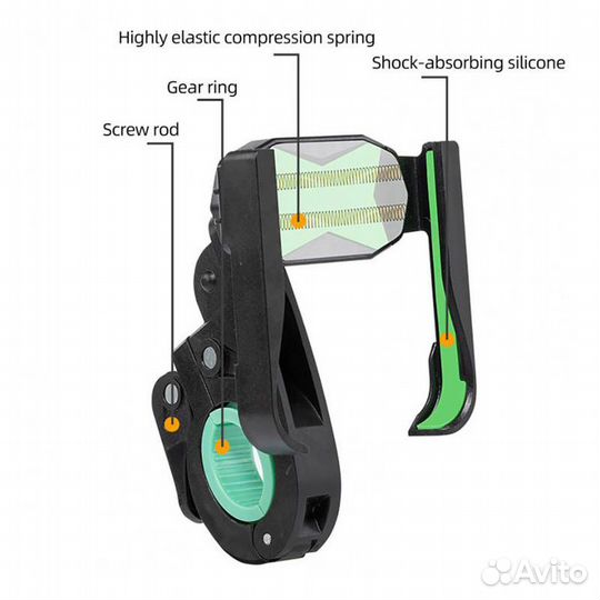 Держатель на вело мото самокат для телефона