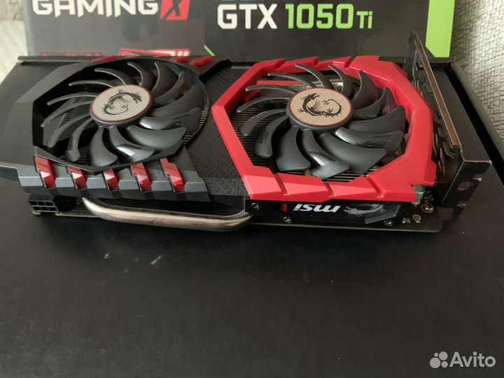 Видеокарта MSI GTX 1050Ti 4Gb